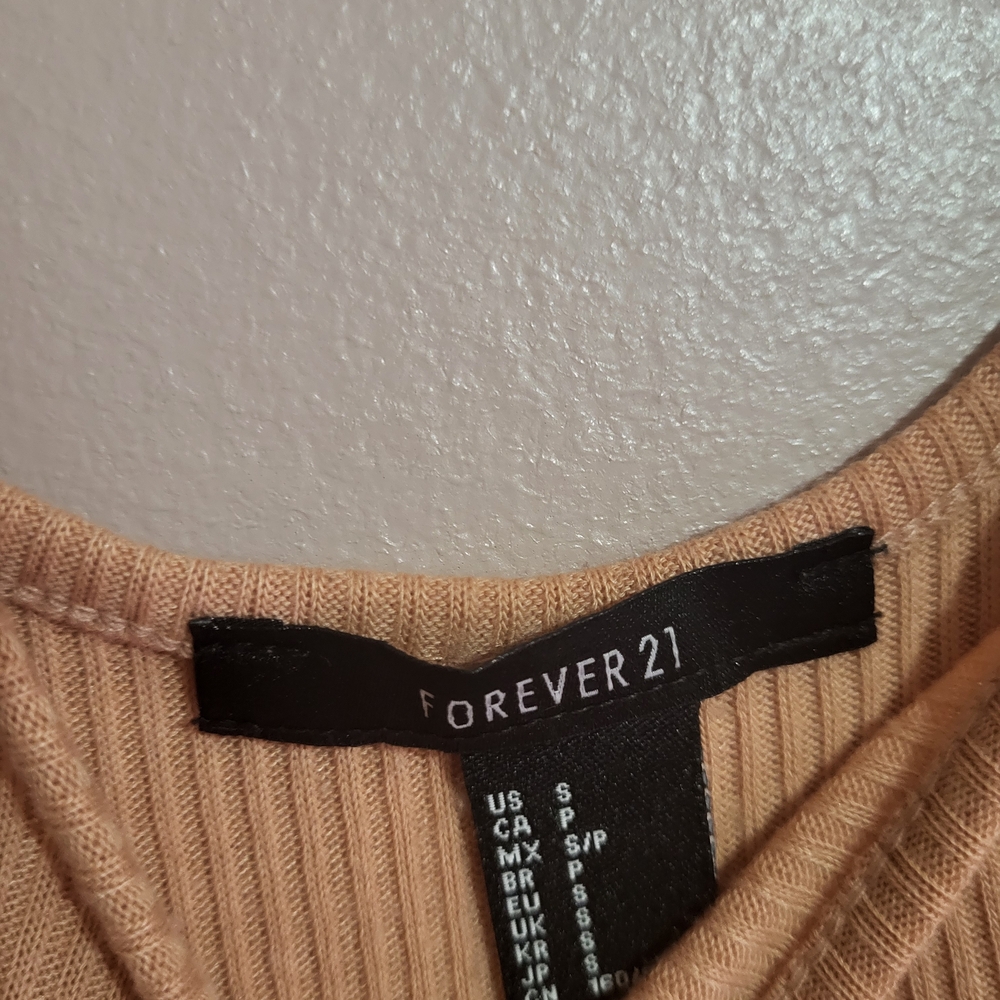 wild fable Yellow Ribbed Tank Top - Picture 5 of 9